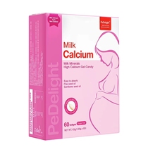 Entity) Bodillo Milk Mineral Salt High Calcium Gel Candy Sugar-Free 60 Tablets