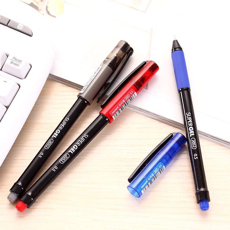 South Korea Monami Muna Beauty 2052 Middle Sex Pen Water-based Pen Business Needle Pen 0 5 Stationery Sign Pen Exam Pen