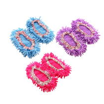 Rubbing slippers lazy slippers slippers shoes household with rag shoe cover footwear can be removed floor shoe room cleaning