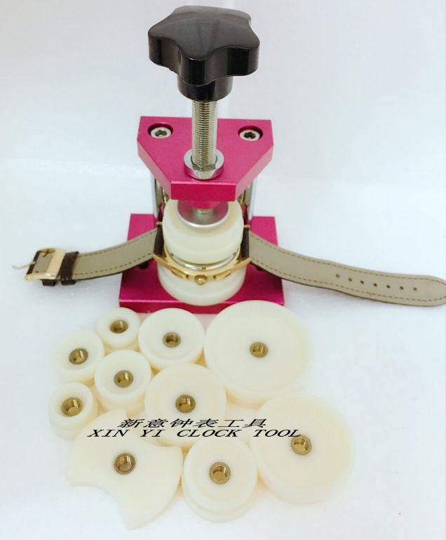 Watch capping machine Small desktop pressure table cover press watch bottom cover back cover table pressure machine Xinyi watch tool