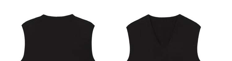 Женская жилетка 毛衣马甲背心衬衫两件套女衬衣春季2025新款搭配叠穿马夹针织上衣