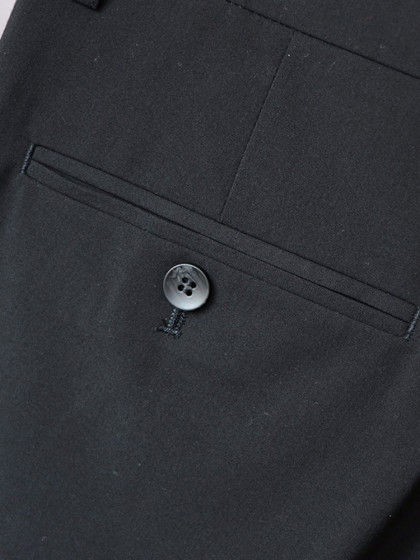 免烫垂顺！细腻舒适西裤男春夏季撤柜款修身直筒商务正装纯黑弹力