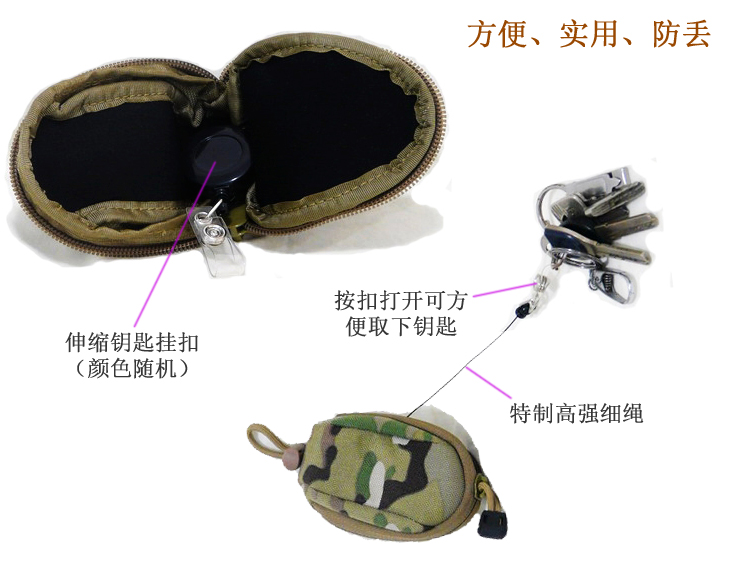 Road tour A9 cao cấp nylon mùa xuân kéo chuột hình tốt vải dễ thương sáng tạo túi chìa khóa purse ví nữ đẹp 