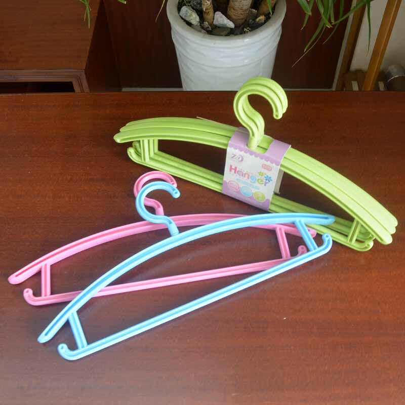 Widened shoulder clothing hanger thickened 360-degree turn head adult hanger anti-slip brace hanging display rack Quantity