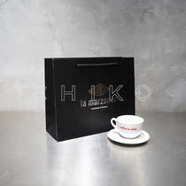Accumulation of a grain of grain) Lamarzocco Official Perimeter Hot Silver Gift Bag Spicy Mother Gift Shopping Kraft Packaging Bag