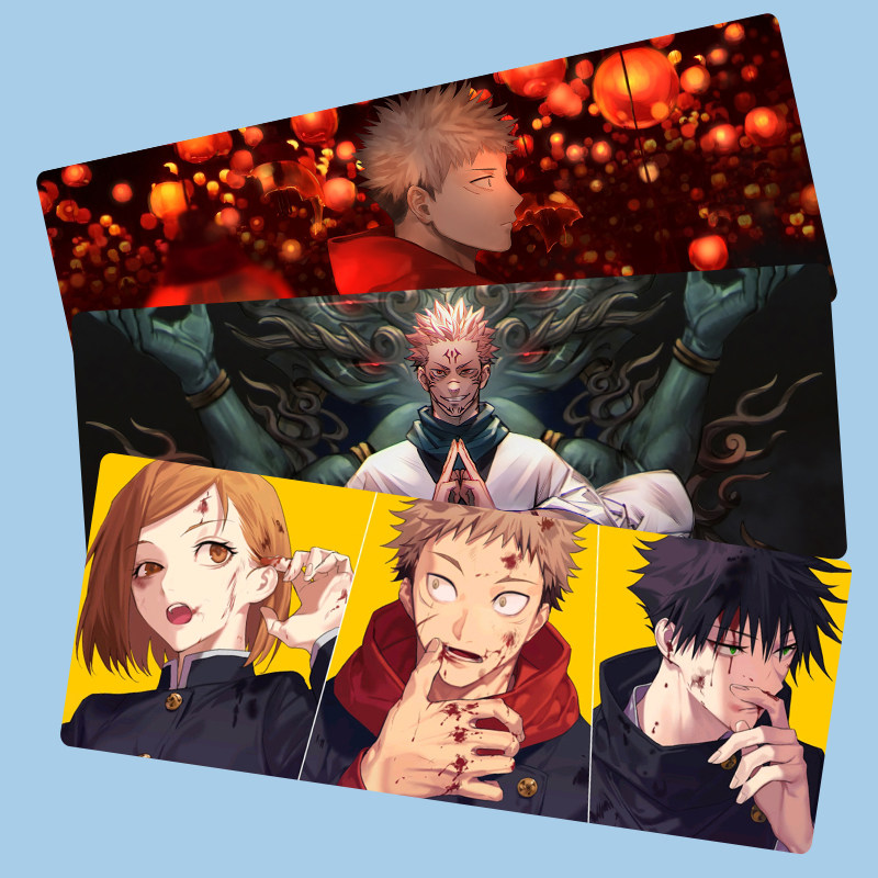 Spell back to battle around animation super large mouse pad 5-way computer tablemat thickened and long locked keyboard pad