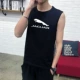 Áo vest nam mùa hè rộng rãi cotton thể thao áo len XL không tay quây áo thun xu hướng áo thể dục - Áo vest cotton vest nam trung niên