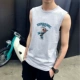 Áo vest nam mùa hè rộng rãi cotton thể thao áo len XL không tay quây áo thun xu hướng áo thể dục - Áo vest cotton vest nam trung niên