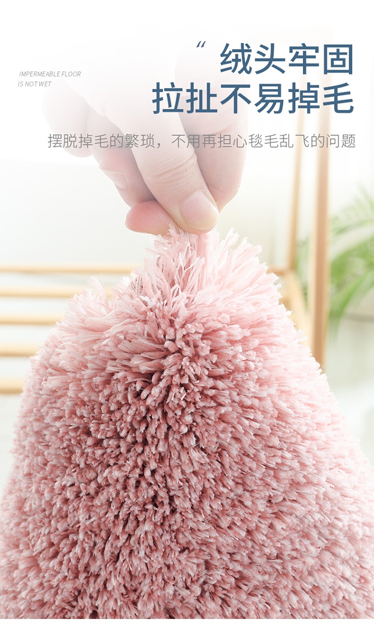Thảm cửa màu xanh da trời thấm chống trượt thảm nhà vệ sinh nhà vệ sinh thảm phòng tắm thảm màu rắn - Thảm sàn thảm xốp ghép