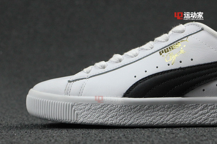 [42 người chơi thể thao] Giày thông thường Puma Clyde Core L Foil 364669-01 02 03 giày thể thao sneaker