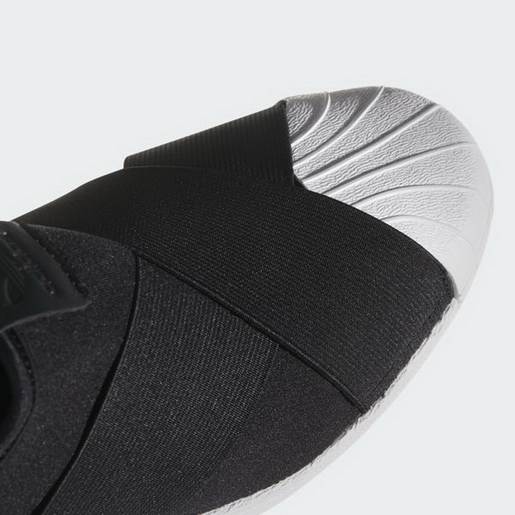 [42 người chơi thể thao] Giày một chân Adidas Superstar Slip-On S81338 BZ0112 - Dép / giày thường giày thể thao trắng