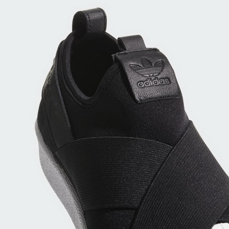 [42 người chơi thể thao] Giày một chân Adidas Superstar Slip-On S81338 BZ0112 - Dép / giày thường giày thể thao trắng