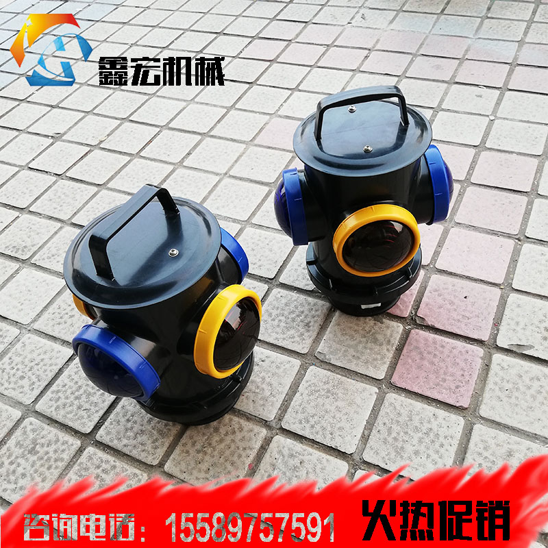 Switch signal lamp rechargeable by rail signal light rechargeable Rut Switch Signal Lamp Four Bicolor Lights