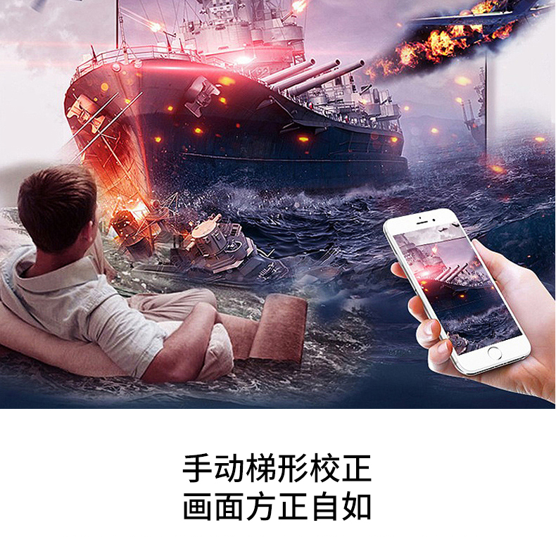 Máy chiếu Meigao M8 gia đình Android thông minh 1080p HD không có màn hình TV điện thoại di động nhỏ màn hình wifi không dây rạp hát tại nhà micro - Máy chiếu