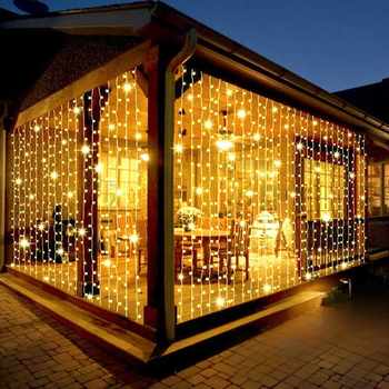 Ice strip lights, flashing lights, string lights, stars, waterfall, water lights, ambient lights, outdoor camping decoration stars