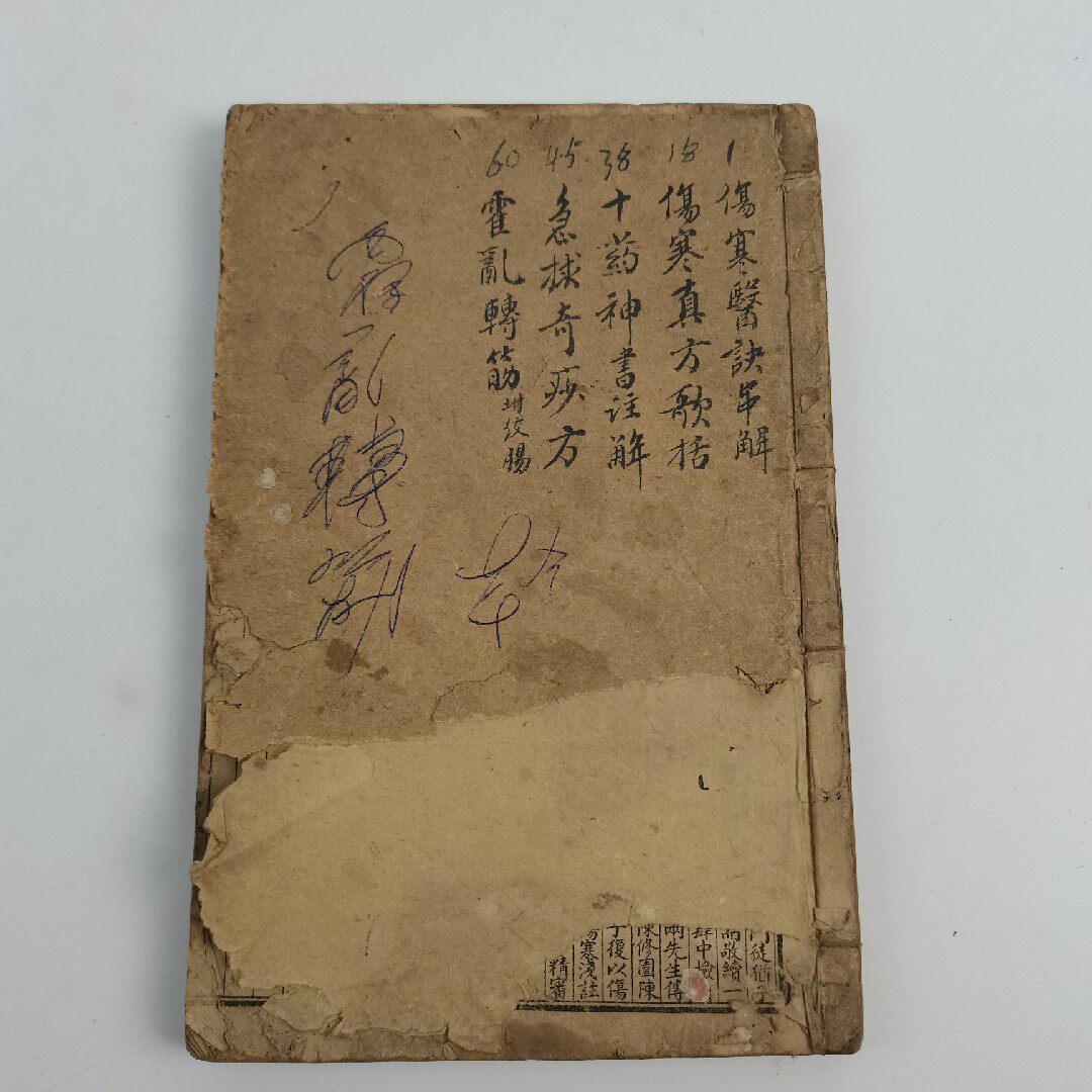 Qingdai Ancient Medical Book Old Book First Responder Party Cholera and other four coquists up to more than 100 pages TCM health preservation sales copy-Taobao