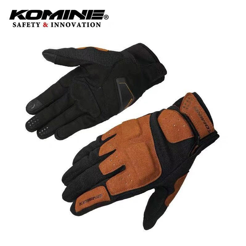 GK227 spring and summer new motorcycle retro reflective gloves riding motorcycle night vision reflective protection touch screen
