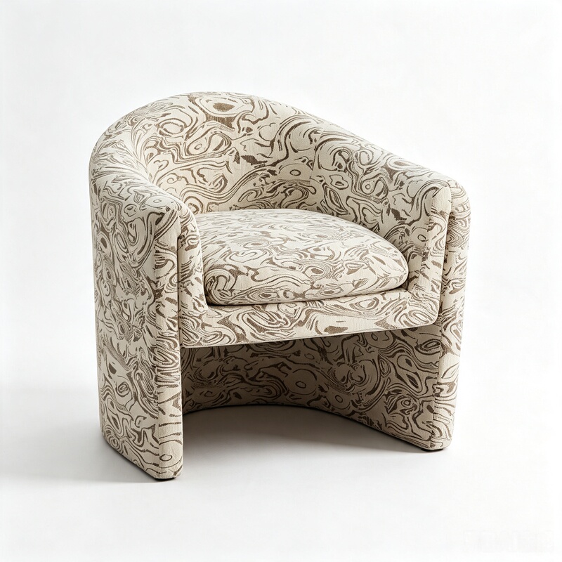 Medieval Style Single Sofa Chair Designer Style Leisure Lazy Sofa Retro Hotel Beauty Salon Rest Reception Chair