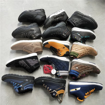  Foreign trade shoes slightly flawed special high-top mens shoes autumn and winter warm Martin boots outdoor mens shoes construction shoes all-match casual shoes