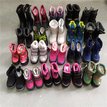  Export clearance winter childrens snow boots warm non-slip code-off ski wear-resistant high-quality snow boots girls shoes