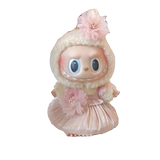 Labubu Rabbamaron Blind Box Box Одежда замените эмалевую клейкую плюшевую корзину розовую юбку