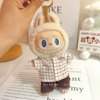 Рубашка с красной решеткой полосатые брюки (только одежда не содержат кукол)