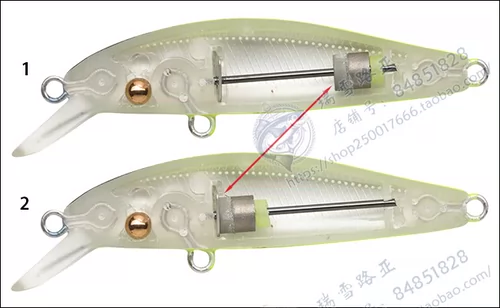 Япония Zipbaits Rigge Flat 50S Погружение в Mino 5,3 г микро-мино-потоковая дорожная приманка