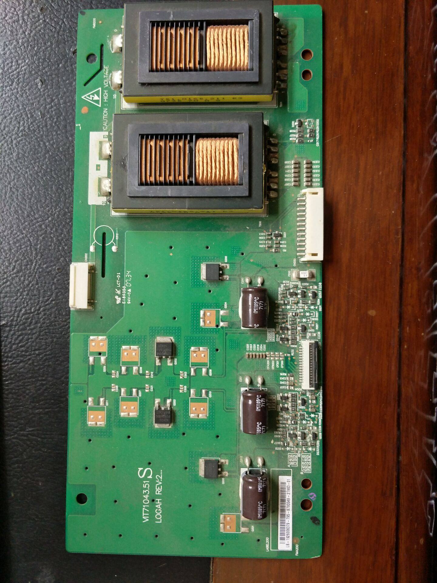 Original 420HW01 V2 screen high voltage plate VlT71043 51