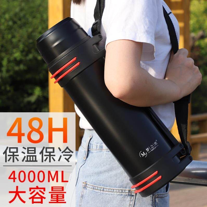 Insulation and cold dual-use cup 3o4 stainless steel kettle large-capacity 3-liter household thermos cup men's large-capacity 2000
