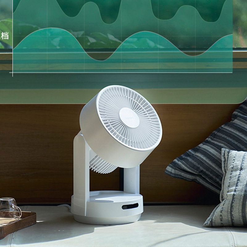 yoiwo wireless remote control timing air circulation fan home desktop bedroom office silent turbo air pair