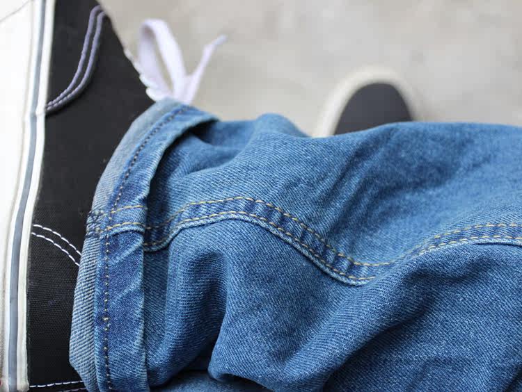 Jeans pour adolescent droite en vrac en coton pour Quatre saisons - Ref 1461311 Image 56