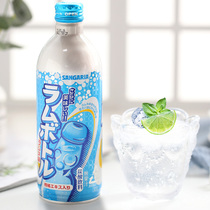 Japan imported Sanjiali drink sangoria carbonated drink 500ml Net red summer school can smoke snacks