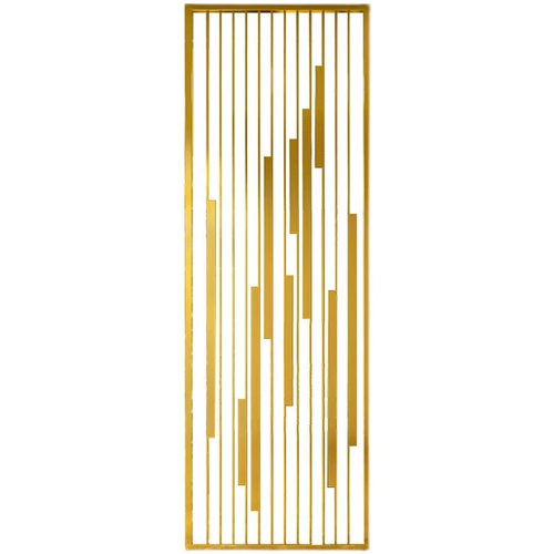 Легкая роскошная нержавеющая сталь экрана перегородка новая китайская гостиная крыльца железное искусство простая стеклянная решетка Полая металлическая решетка