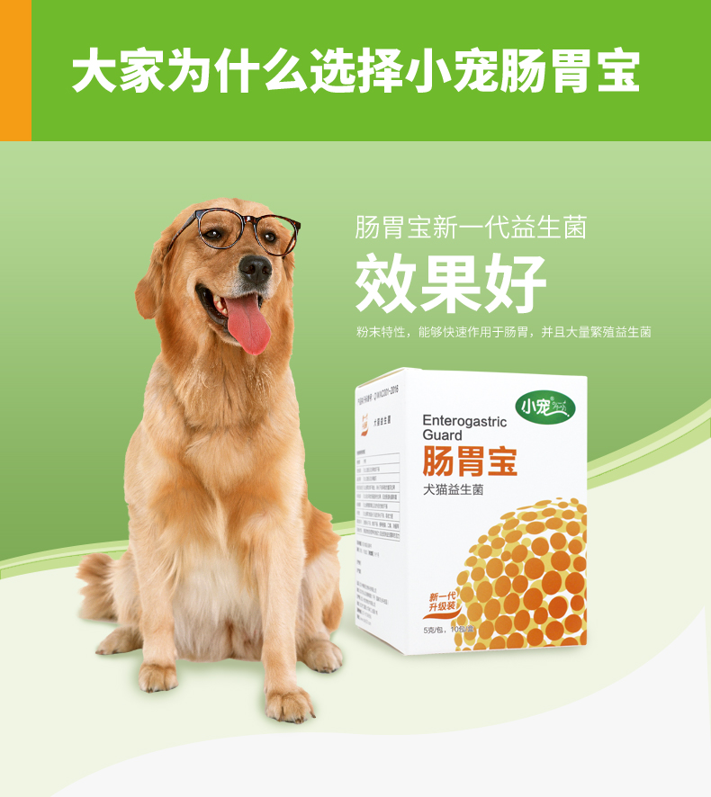Thú cưng nhỏ dạ dày đường tiêu hóa chó men vi sinh 10 gói điều hòa tiêu hóa tiêu chảy nôn mửa táo bón mèo sản phẩm sức khỏe vật nuôi sữa cho mèo con mất mẹ
