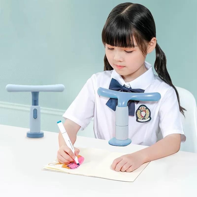 猫太子坐姿卫士写字矫正器防近视支架书桌款M8032小学生儿童预防近视纠正视力书写学习防驼背防低头神器