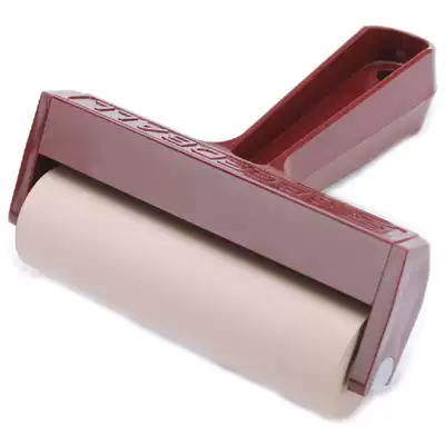 American Speedball Brayer plastic bracket soft rubber roller 4 inch 10CM 41217