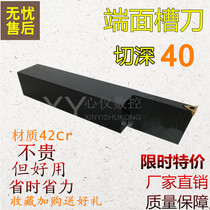 End face groove cutter rod end face cutting cutter rod end face arc deep groove cutter 2020 2525 with TCMT11 knife