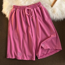 2021 Summer New Money Casual Loving Shorts High Waist Display Slim Student 100 Hitch Pants Dins Slim Outside Wearing Women Pants