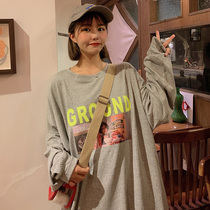 cec vests 2019 new female spring and autumn thin long sleeve Korean loose student ins Super fire coat tide