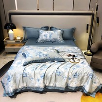The new home ice silk summer cool quilted by the kit summer by four sets of summer thin quilts air conditioning by pillowcase bed linen