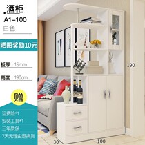 Fantasy partition cabinet screen cabinet decorative cabinet partition into the home partition European small apartment living room entrance cabinet