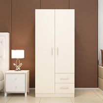 Double door wardrobe board combination economic wooden
