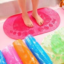 Bathroom non-skid mat household bathroom mat transparent