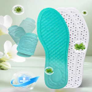 足先森军训踩屎感防臭鞋垫三双