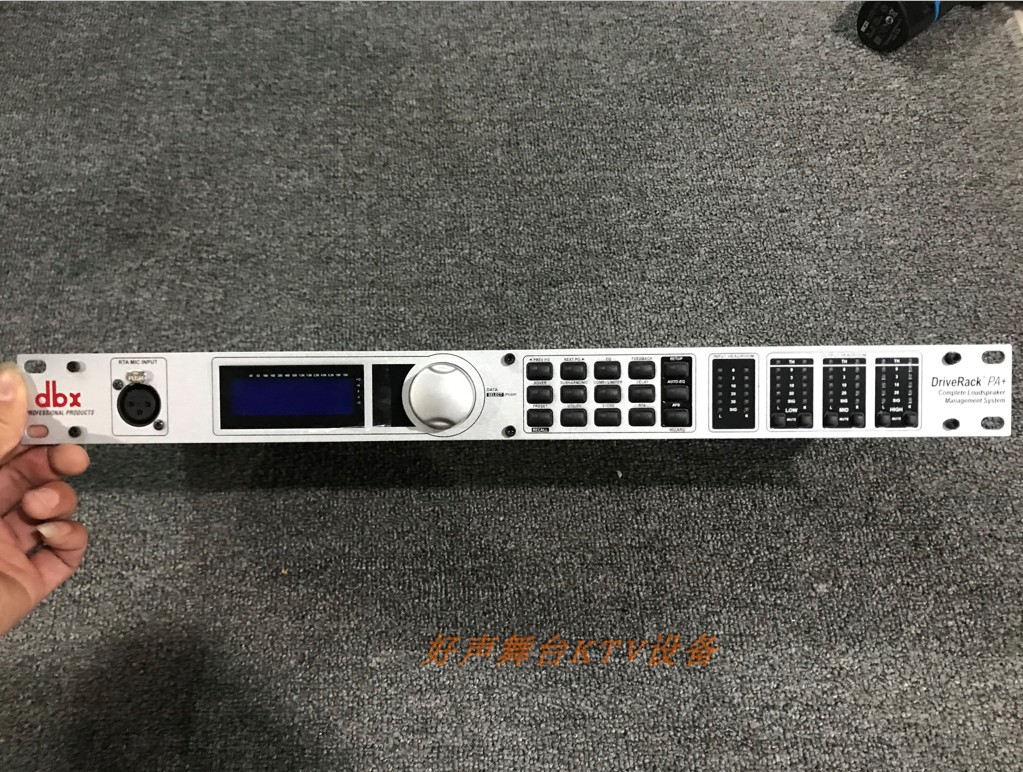 Original DBX PA professional audio processor 2 in 6 out stage conference wedding frequency division pressure line suppressor