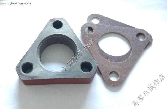 Tanker triangle flange Tanker accessories Inlet pipe installation Triangle bellows Triangle flange 1 5 inches