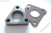 Tanker triangle flange tanker accessories inlet pipe installation triangle corrugated pipe triangular flange 1 5 inch