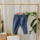 Quần jeans nam mùa đông 0 a 1-2-3 tuổi dày cộng với nhung mùa thu và mùa đông quần ấm cho trẻ em quần nữ quần short jean trẻ em