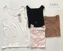 ri single Summer new fashion solid color elastic round neck back a variety of colors optional womens vest