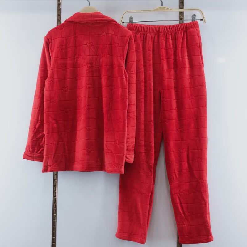 Nicole 2018 mùa thu và mùa đông mới hai mặt đảo cashmere cắt mèo đầu ấm phục vụ nhà nữ đồ ngủ N83D5214 bộ mặc nhà thu đông